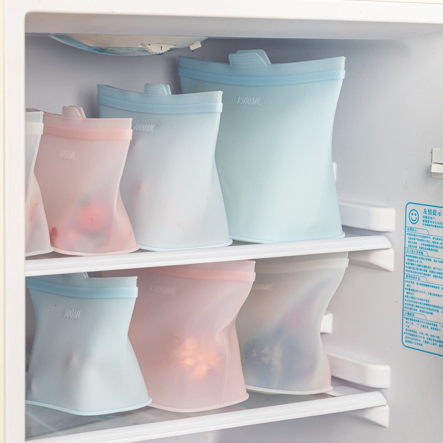 Silicone fresh-keeping bag