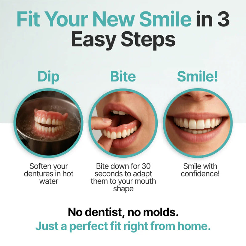 𦷠Easy Denture ā Trusted, Medical-Grade Smile Restoration Made in the USAš„