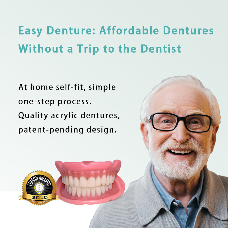 𦷠Easy Denture ā Trusted, Medical-Grade Smile Restoration Made in the USAš„