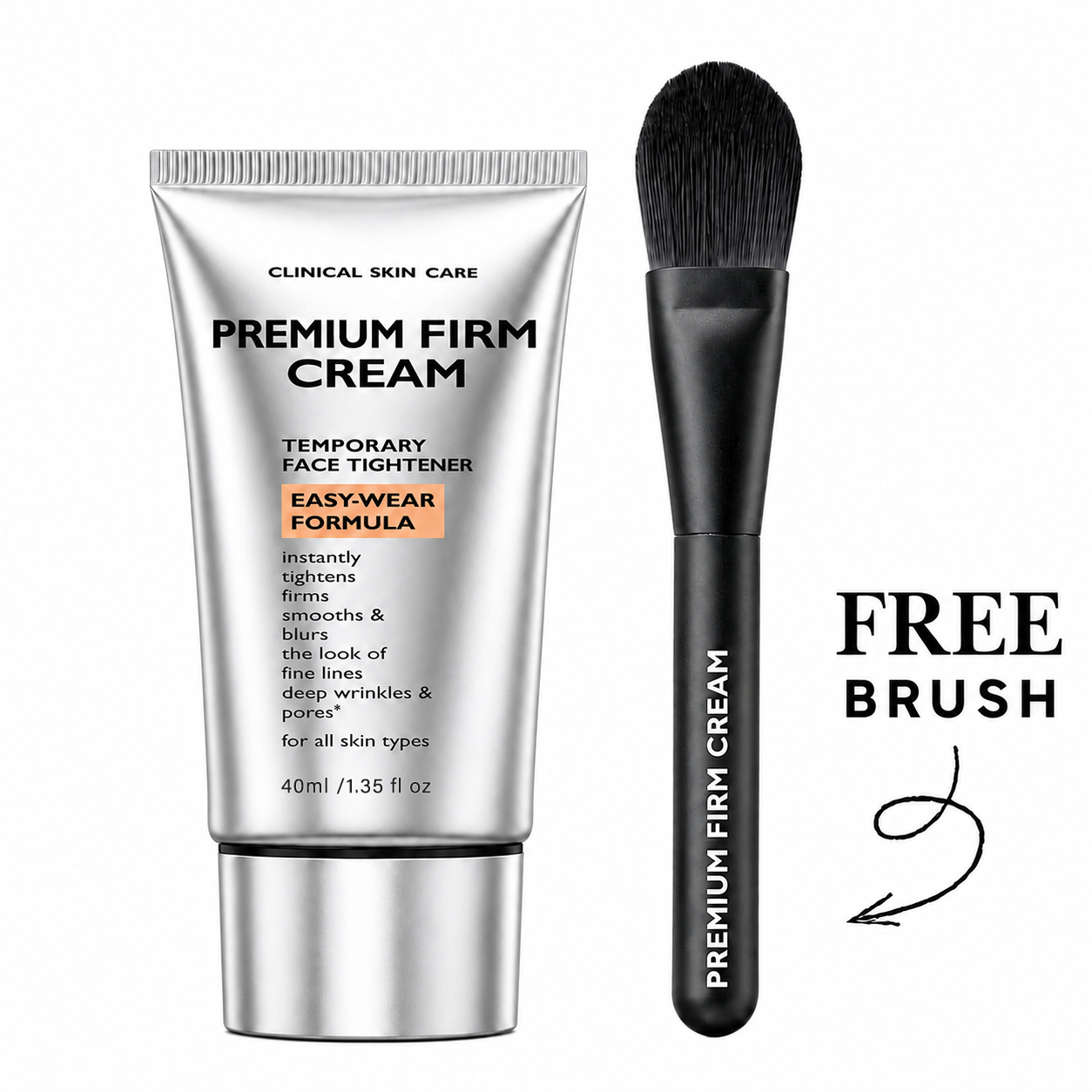 Instant Face Provisional Eye Tightener Easy- Wear Formula