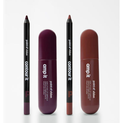 Amp (K)its – Color-Rich Lip Ampoules with Matching Lip Liner