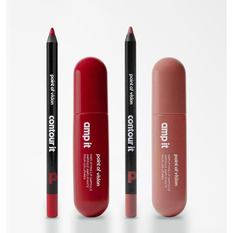 Amp (K)its – Color-Rich Lip Ampoules with Matching Lip Liner