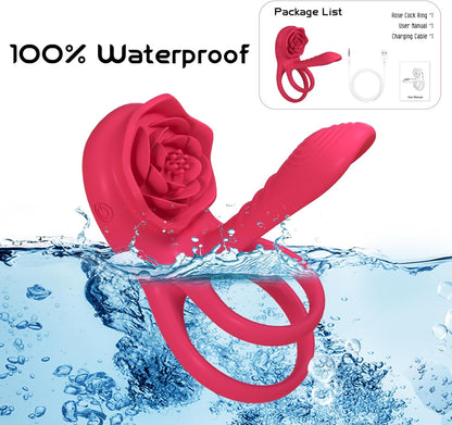 🎁Enchanted Girl Luxe Smart Vibrating Ring – App-Controlled Pleasure for Couples