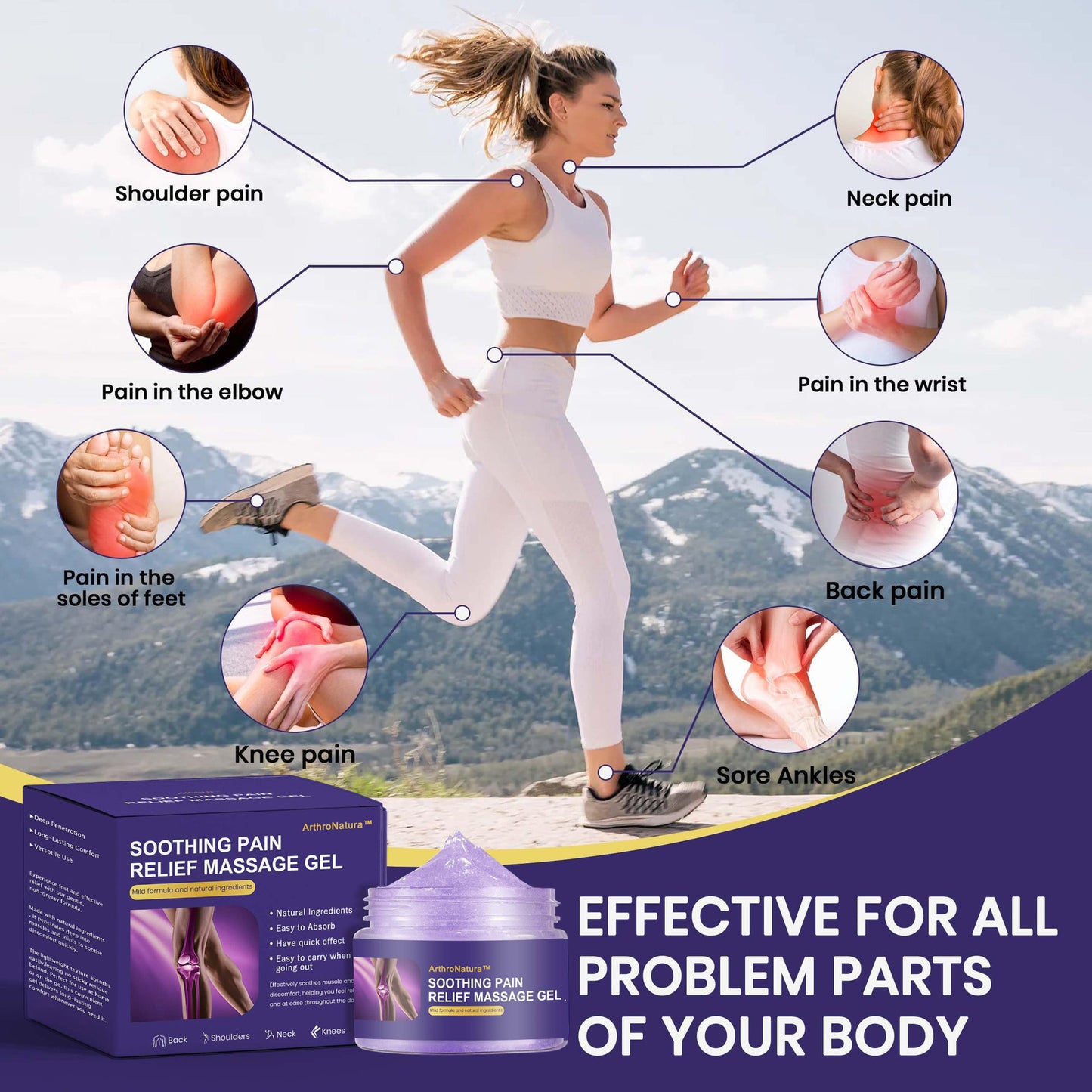 ArthroNatura™ Turmeric & Emu Oil – Soothing Arthritis Pain Relief Gel