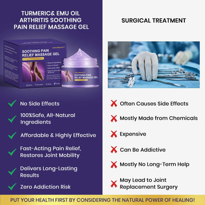 ArthroNatura™ Turmeric & Emu Oil – Soothing Arthritis Pain Relief Gel