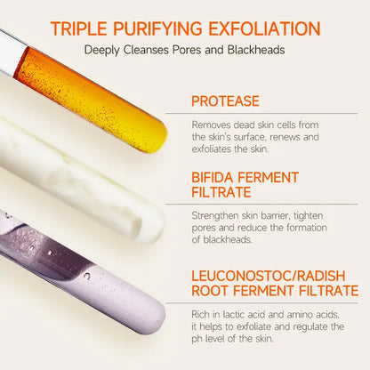 🍊Orange Enzyme Hydrating Facial Exfoliating Gel