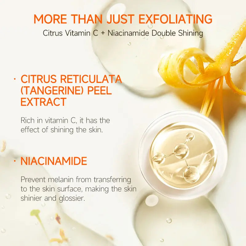 🍊Orange Enzyme Hydrating Facial Exfoliating Gel