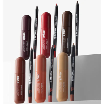 💋Amp (K)its – Color-Rich Lip Ampoules with Matching Lip Liner