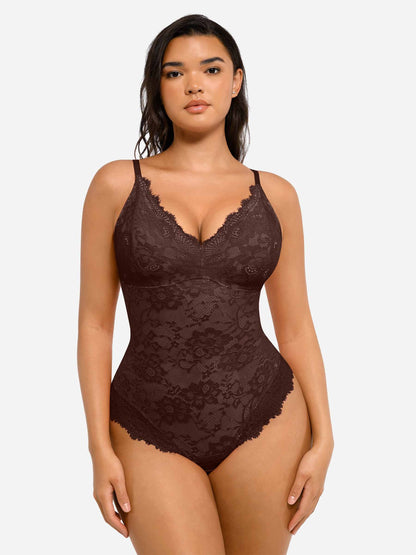 Sexy Lace Bodysuit Shapewear Thong  Seamless Underwear