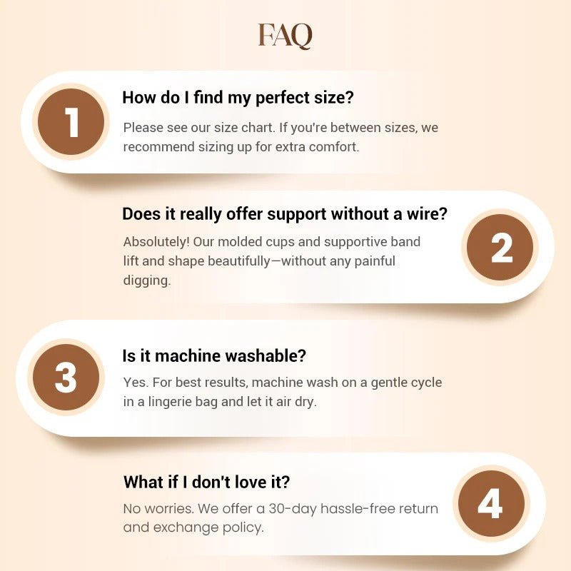 Full coverage wireless bra